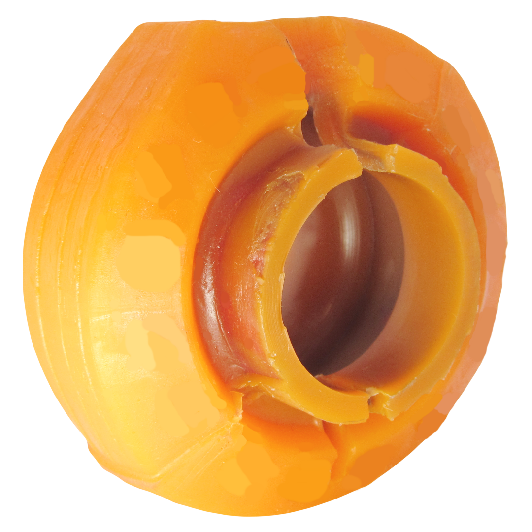 Поліуретанова втулка переднього стабілізатора Audi 100 1994-1997 (З МЕТАЛЕВИМ АРМУВАННЯМ) 2,5D