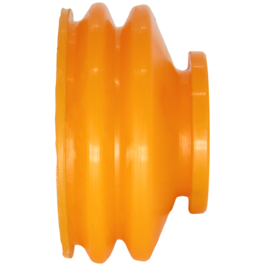 Polyurethane ball bearing boot for spring ring d12*D30, L24 two-stage