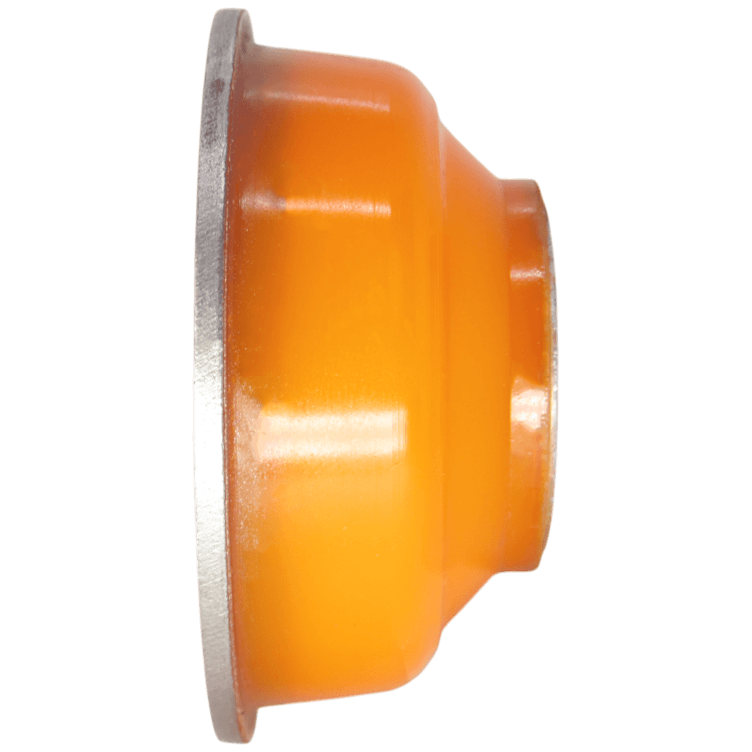 Polyurethane ball bearing boot for press fit d19*D46,2, L25  single-stage: 19x46, 2x25 мм wholesale from PolyPro.
