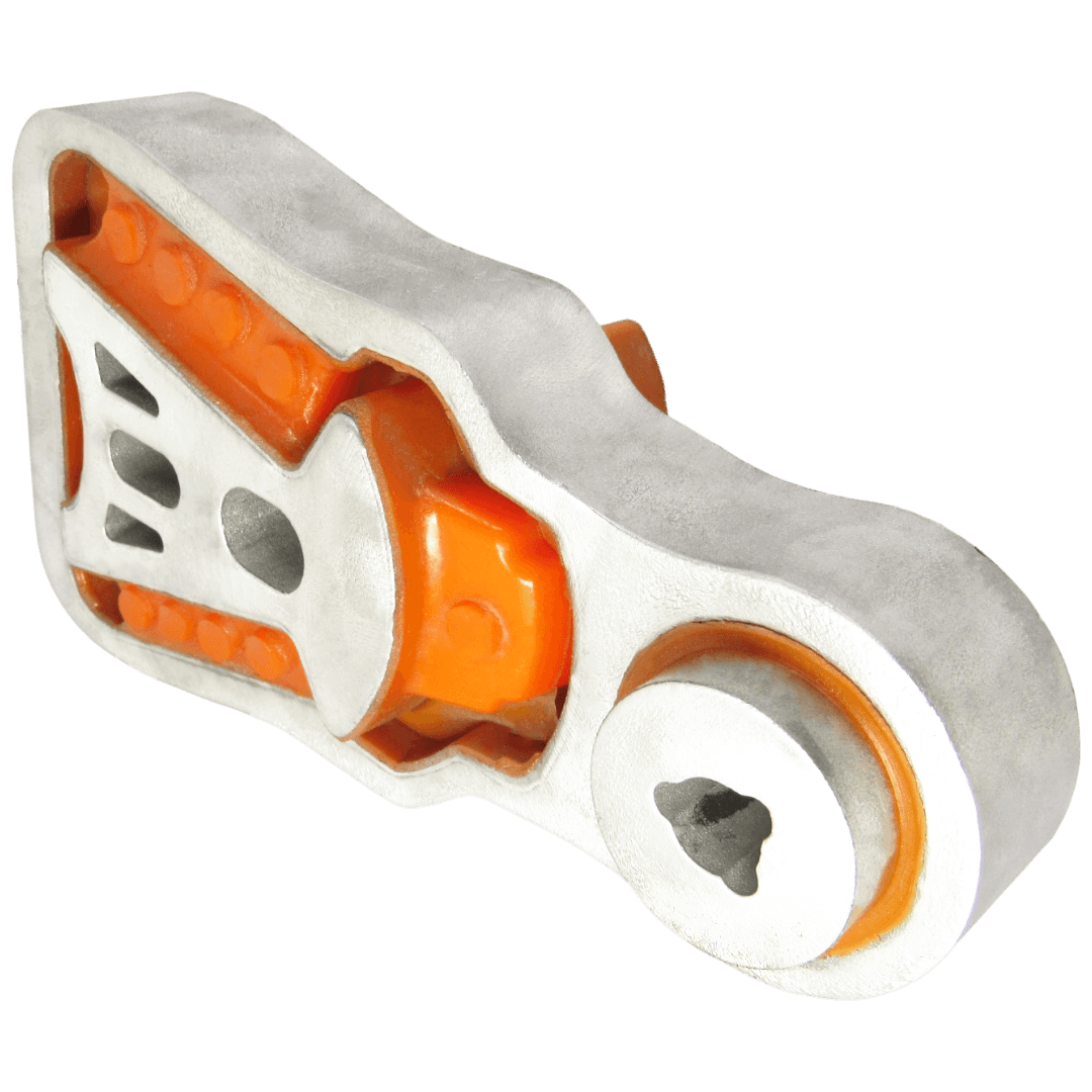 Polyurethane cushion gearbox upper Ford Edge 2014-2022 RECONSTRUCTION of big BUSHING