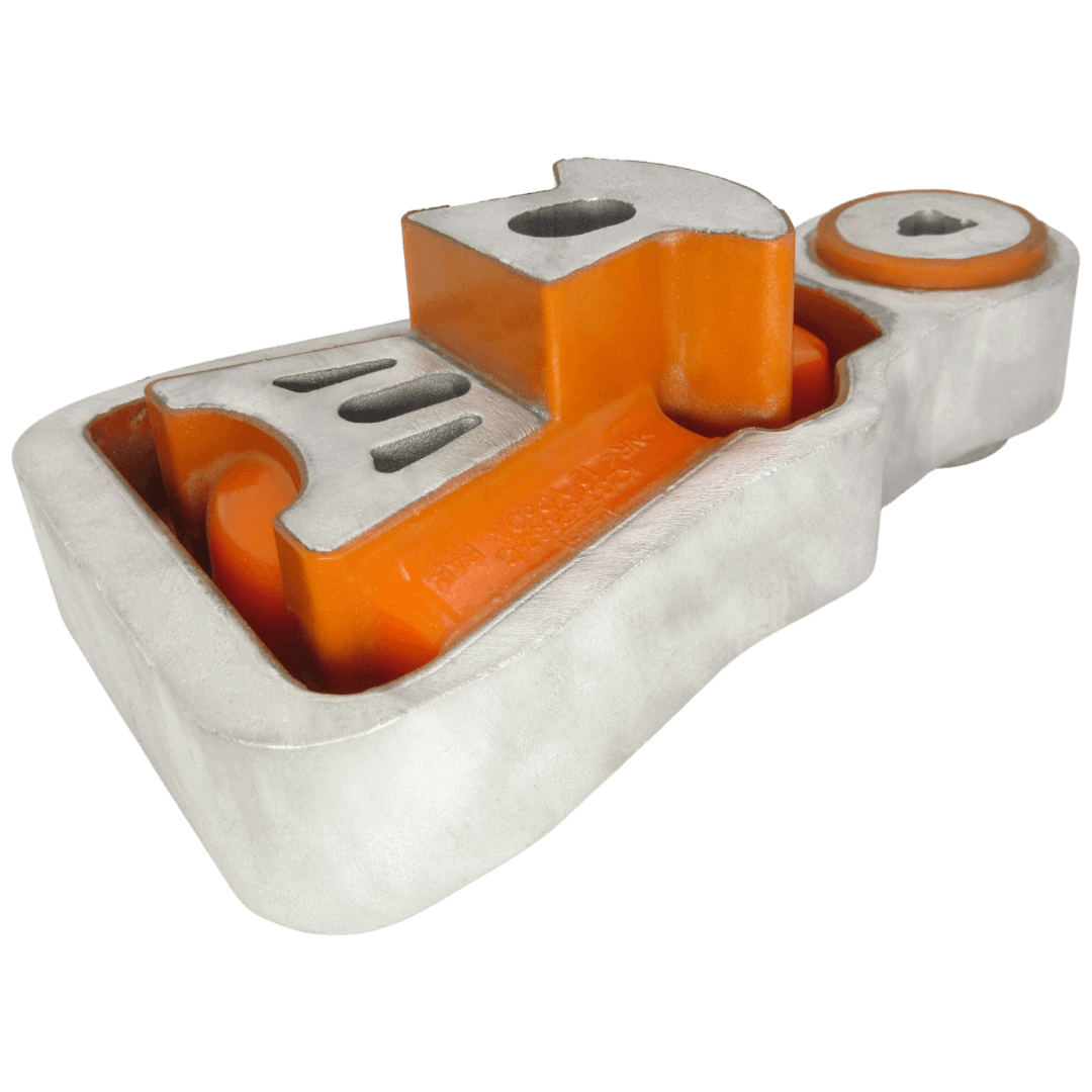 Polyurethane cushion gearbox upper Ford Edge 2014-2022 wholesale from PolyPro