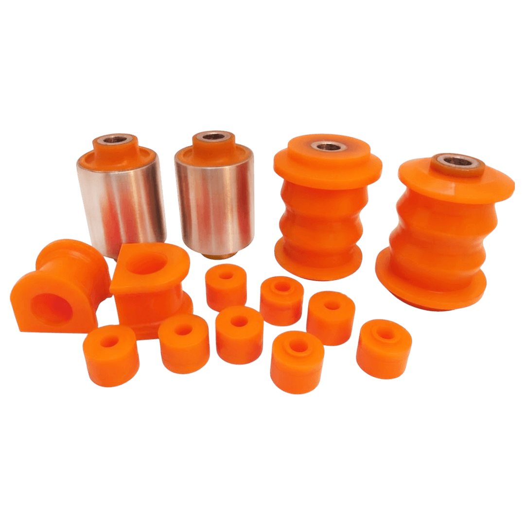 Polyurethane front suspension kit Mazda 626 1987-1991: GJ21-34-460B, GJ2134460B, 87-71009-SX, 8771009SX, GJ21-34-460, GJ2134460, HR 811 112, HR811112, J43008B, J43008BYMT, PSE1418, S2045043, MZ0629, AAMMA1015, T4712013SEN, KA10-34-470A, KA1034470A, 0710-28-775, 071028775, B210-28-776, B21028776, GJ21-28-158A, GJ2128158A, 51312-SD4-010, 51312SD4010, 51312-SD4-020, 51312SD4020, 51312-SR0-000, 51312SR0000, 51312-SR0-010, 51312SR0010, 48817-12010, 4881712010, HSB-062, HSB062, 52316-692-010, 52316692010, HSB-057, HSB057, 52316-692-000, 52316692000, 54627-HC000, 54627HC000, G030-28-158, G03028158, G030-28-157, G03028157, 8AB1-28-100, 8AB128100, 8AB2-34-100, 8AB234100, 8AB2-34-100A, 8AB234100A, 8AG1-28-100A, 8AG128100A, 0710-28-776, 071028776, MR241349, MR954887, 4056A161, 48817-02020, 4881702020, 51312-SR3-000, 51312SR3000, G041-34-156B, G04134156B wholesale from PolyPro.