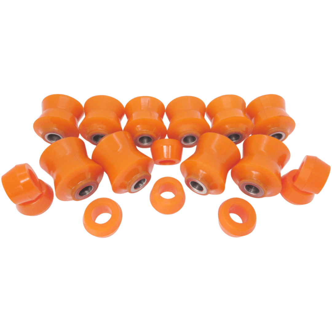 Polyurethane rear suspension kit Ваз Нива 1977- SILENT BLOCKS WITH BOILED METAL BUSHINGS: 2101-2906231, 21012906231, 2101-2919042/9108, 21012919042/9108, 2101-2919042-10, 2101291904210, 2121-2919042, 21212919042 wholesale from PolyPro.