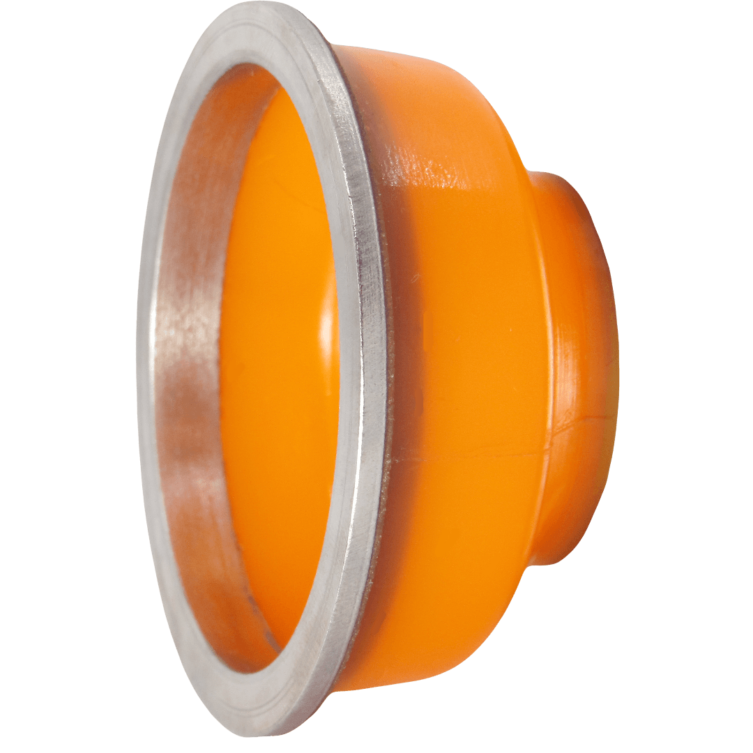 Polyurethane ball bearing boot for press fit d19*D45,1, L25  single-stage: 19x45, 1x25 wholesale from PolyPro.