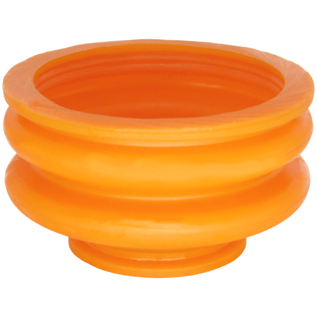 Polyurethane ball bearing boot for spring ring d19*D38, L26 two-stage