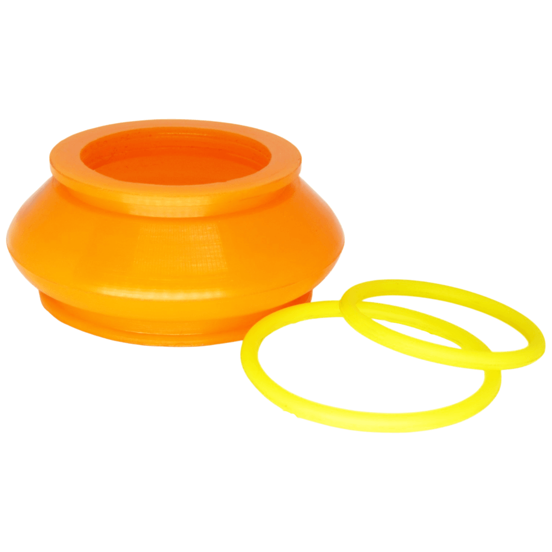 Polyurethane boot of the ball support of the front upper arm rear Toyota Hiace 1989-2004: 48066-26050, 4806626050, 48067-29025, 4806729025, 48066-29025, 4806629025, 0124-KLH28RH, 0124KLH28RH, TAB-477-KIT, TAB477KIT, 48066-29035, 4806629035, 48066-29155, 4806629155, 48067-26050, 4806726050, 48067-29155, 4806729155 wholesale from PolyPro.