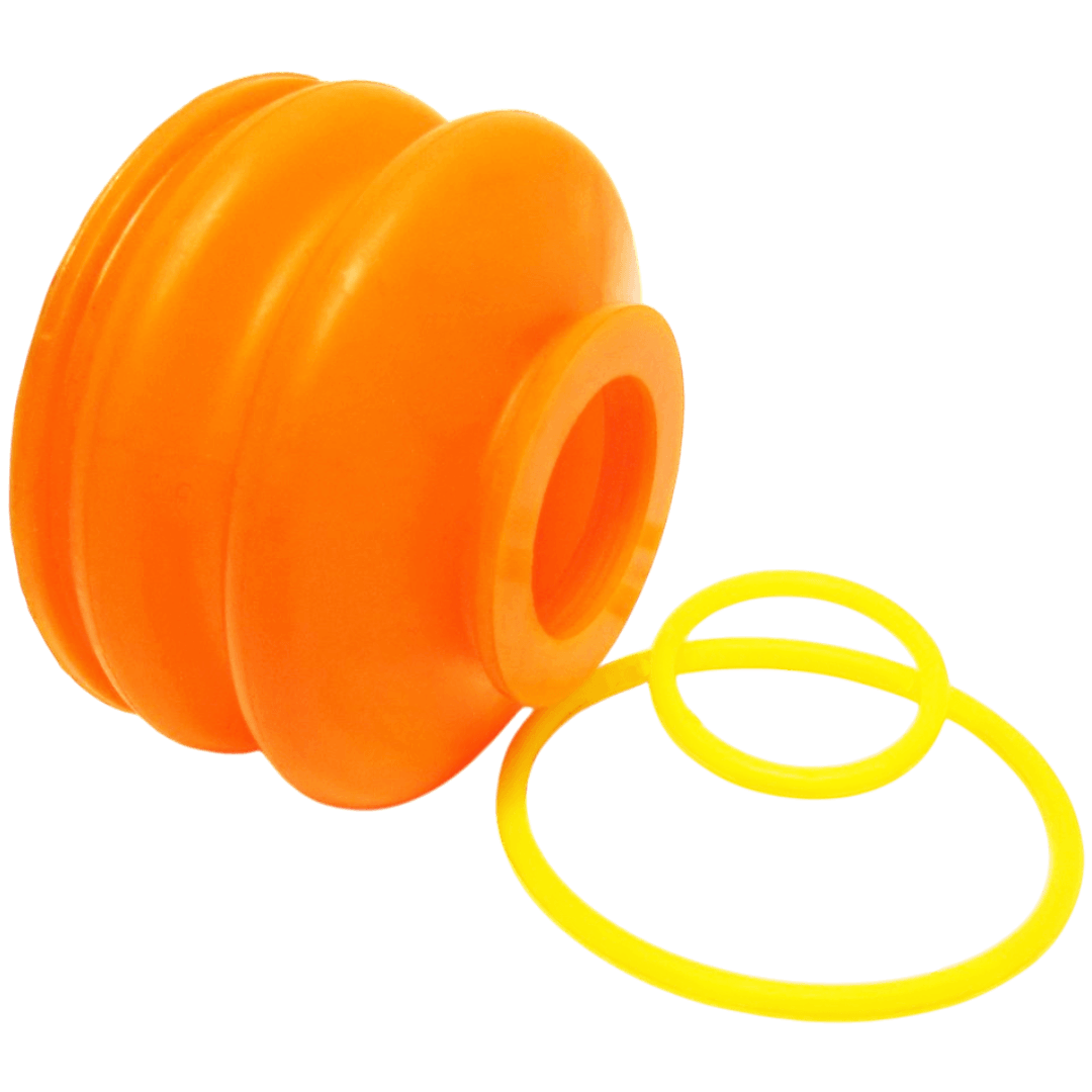 Photo: Polyurethane boot of the ball support for the steering tip Ford Transit 2006-2014 2,2L: 92VB-3289-AA, 92VB3289AA, 1 490 759, 1490759, 6 517 364, 6517364, 1 138 275, 1138275, 6C11-3289-AA, 6C113289AA, 1 370 741, 1370741, 1 763 989, 1763989. Polyurethane boot of the ball support for the steering tip Ford Transit 2006-2014 2,2L: 92VB-3289-AA, 92VB3289AA, 1 490 759, 1490759, 6 517 364, 6517364, 1 138 275, 1138275, 6C11-3289-AA, 6C113289AA, 1 370 741, 1370741, 1 763 989, 1763989 wholesale from PolyPro.