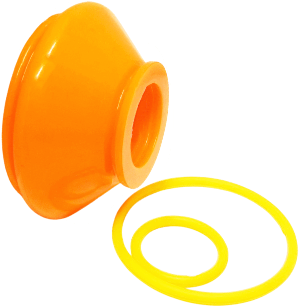 Polyurethane boot of the ball support for the steering tip Ford Transit 2000-2006 2,0L: 92VB-3289-AA, 92VB3289AA, 1 047 145, 1047145, 92VX-3270-AA, 92VX3270AA, 6 687 191, 6687191 wholesale from PolyPro.