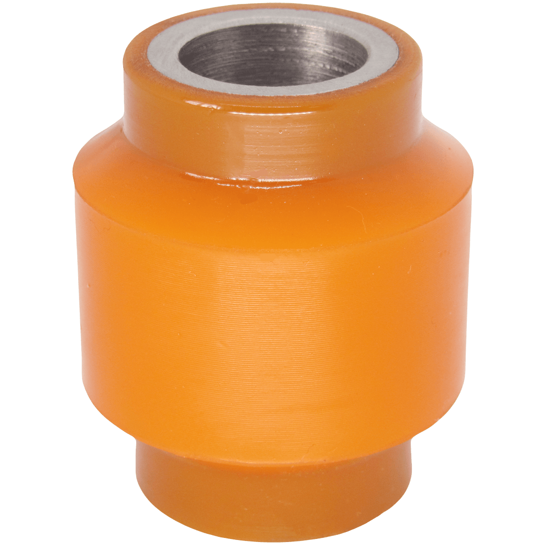 Polyurethane silent block of the rear folding shield of the combine John Deere