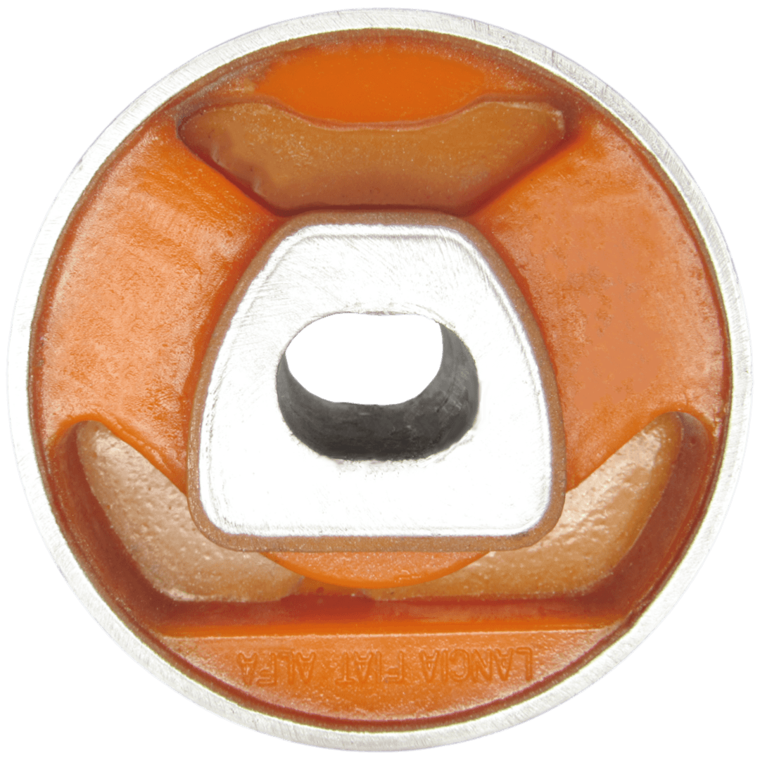 Polyurethane rear engine mount Fiat 500L 2012- REPLACEABLE BIG BUSHING